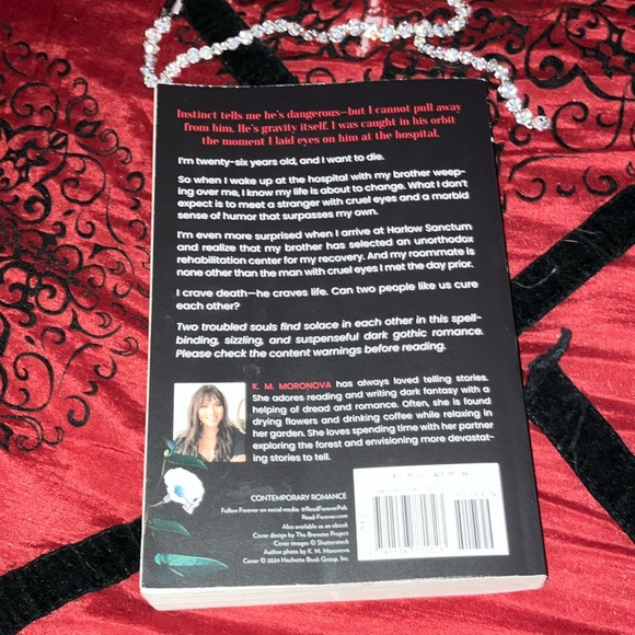 The Fabric of our Souls softcover novel K.M. Moronova 2024 BRAND NEW - Picture 2 of 3